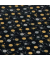 Geschenkpapier Weihnachts-Geschenkpapier GP117, Sterne/Kreise, 70cm x 5m, gold/silber/schwarz
