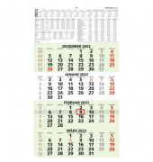 4-Monats-Wandkalender 2025