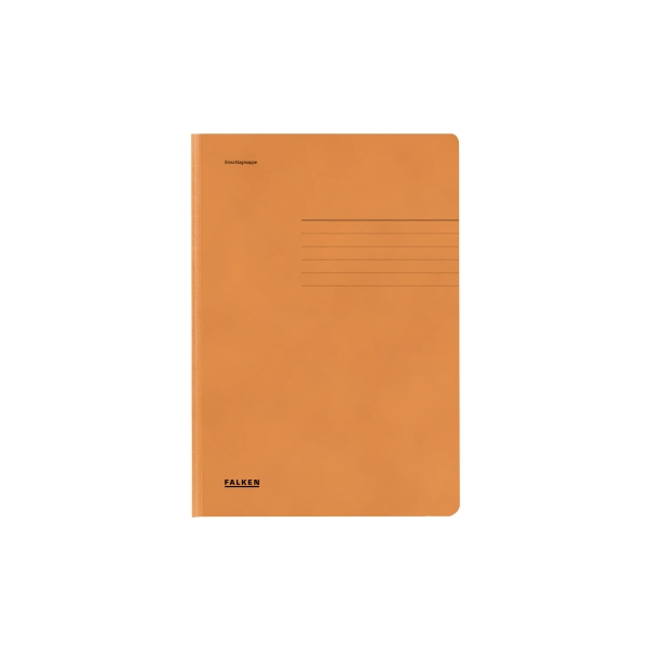 4014481511616 - Jurismappe 80001472 A4 orange Karton 320g mit 3 Einschlagklappen 4014481511616 Falken