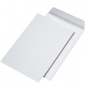 Versandtasche, ohne Fenster, hk, C4, 229x324mm, 120 g/m&sup2;, Offset, wei&szlig;
