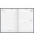 Buchkalender 5079562905, schwarz, 1 Tag / 1 Seite, Sa/So 1 Seite, 14,5x20,6cm (A5), 2026