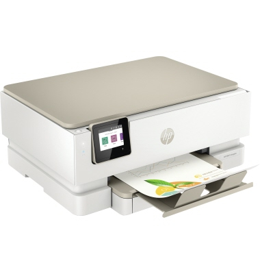 HP ENVY Inspire 7220e 3 in 1 Tintenstrahl-Multifunktionsdrucker beige, HP Instant Ink-fähig