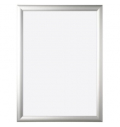 Plakatrahmen - für A4, silber