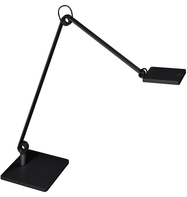LED-Schreibtischlampe PARA.MI, schwarz, mit Standfu&szlig; (separat erh&auml;ltlich), dimmbar