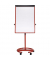 Flipchart MAULoffice, 6375025, 70x100cm, rot, mit Rollen