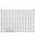 Jahresplaner MAULstandard, 6466384, 90x60cm, Stahlblech, kunststoffbeschichtet, Aluminium