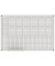 Jahresplaner MAULstandard, 6466484, 90x60cm, Stahlblech, kunststoffbeschichtet, Aluminium