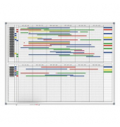 MAUL Jahresplaner MAULstandard 6466684 2x6Monate 90x120cm