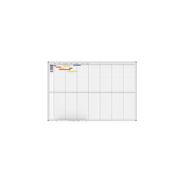 4002390079433 - Jahresplaner MAULoffice 6466784 150x100cm Stahlblech kunststoffbeschichtet Aluminium 4002390079433 Maul