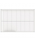 Jahresplaner MAULoffice, 6466784, 150x100cm, Stahlblech, kunststoffbeschichtet, Aluminium