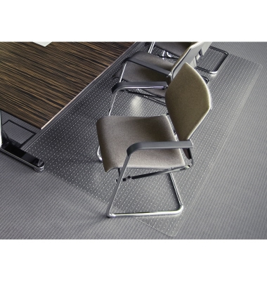 Bodenschutzmatte 2408, 120x130cm, rechteckig, f&uuml;r Teppich, Fu&szlig;bodenheizung