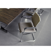 Bodenschutzmatte 2406, 90x120cm, Form O (rechteckig), für Teppich