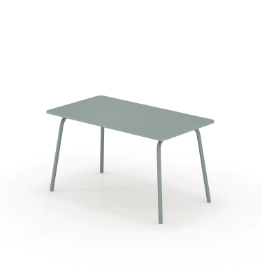 Schreibtisch se:lab work & meet desk, 74cm (H), 140x80cm (BxT), rechteckig, fjordgrün / fjordgrün