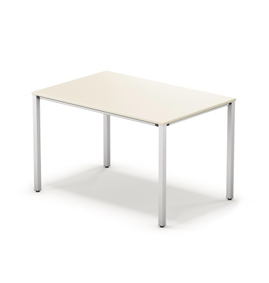 Schreibtisch temptation four, 74cm (H), 120x80cm (BxT), rechteckig, weiß / weiß Schreibtisch temptation four, 74cm (H), 120x80cm (BxT), rechteckig, weiß / weiß