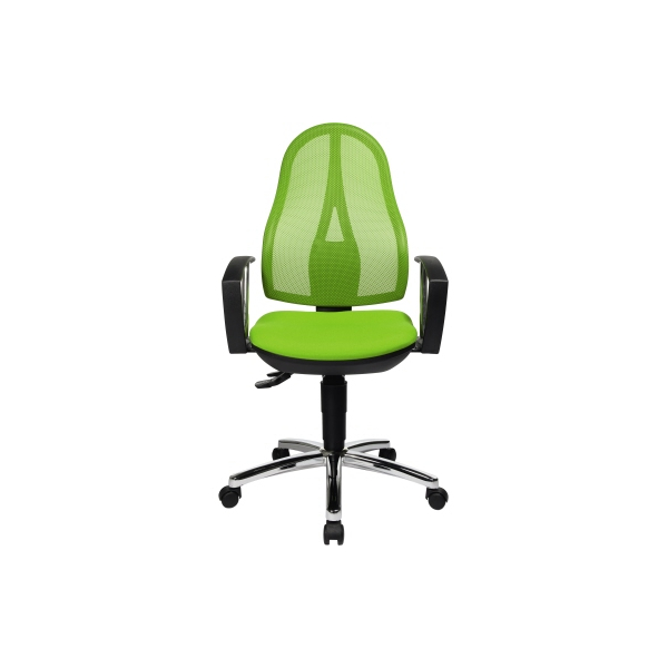 4014296378275 - Bürodrehstuhl Open Point P Plus apfelgrün mit Armlehnen bis 110kg 4014296378275 Topstar