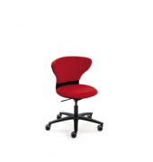 Bürodrehstuhl turn around, rot, bis 150kg