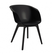 Konferenzstuhl on:spot us-227001 Holz o.Polster sw