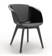 Konferenzstuhl on:spot us-227003 Holz Polster sw