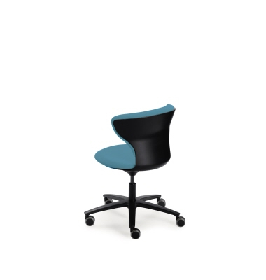Bürodrehstuhl turn around, türkis, bis 150kg