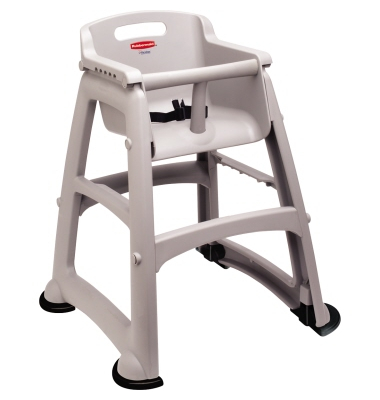 Rubbermaid Kinder-Hochstuhl Sturdy Chair R050836 platin