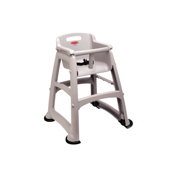 5453001912363 -  Rubbermaid Kinder-Hochstuhl Sturdy Chair R050836 platin 5453001912363 Newell Rubbermaid
