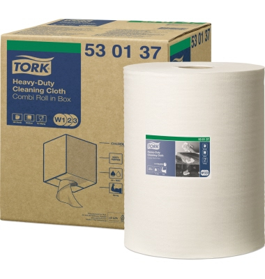 Premium Reinigungst&uuml;cher 530137 1-lagig 32x38cm wei&szlig;