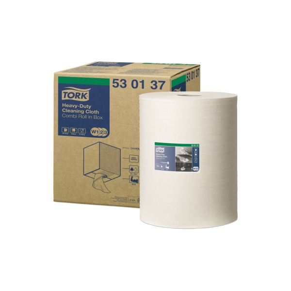 7322540057553 - Premium Reinigungstücher 530137 1-lagig 32x38cm weiß 7322540057553 SCA Hygiene Products 280 Blatt