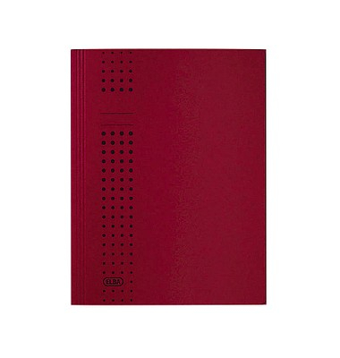 Heftbox chic 100091171, A4 bordeaux, Recyclingkarton 320g