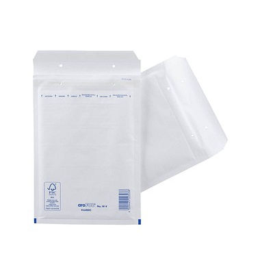 CLASSIC Luftpolstertaschen weiß für DIN A5