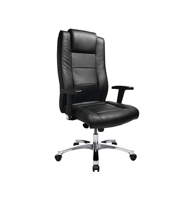 Topstar Chefsessel Chairman® 10, NS29T A80 schwarz, alu Leder