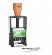COLOP Datumstempel mit Text individualisierbar Green Line 2360 selbstfärbend schwarz