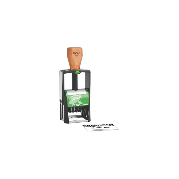 4044589362858 - Datumstempel mit Text individualisierbar Green Line 2360 selbstfärbend schwarz 4044589362858 COLOP 4044589362858 - Datumstempel mit Text individualisierbar Green Line 2360 selbstfärbend schwarz 4044589362858 COLOP