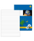 Schulheft 040416021 Style, Lineatur 21 / liniert, A4, 80g, blau, 16 Blatt / 32 Seiten