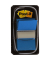 Haftmarker 680-2, Index, 25,4x43,2mm, blau, ohne, Z-Notes, rechteckig