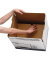 Archivbox R-Kive 0026101, A4, wei&szlig;/blau, innen 39x33,3x28,5cm (TxBxH), Recyclingkarton