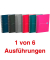 Notizbuch 100102938, Office Essentials Spiralbuch, farbig sortiert, A5, kariert, 90g, 90 Blatt / 180 Seiten