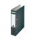 Ordner Standard 220105, A4 80mm breit Karton Wolkenmarmor schwarz