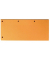 Trennstreifen 400014013 Duo orange 160g gelocht 24x10,5cm