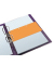 Trennstreifen 400014013 Duo orange 160g gelocht 24x10,5cm