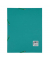 Eckspannmappe TOP FILE+ 400116326, A4 aqua Karton 390g, f&uuml;r ca. 200 Blatt  (80 g/m&sup2;), mit 3 Einschlagklappen