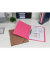 Schnellhefter TOP FILE+ 400116212, A4, rosa, Karton, 390g, Vorderdeckel rosa / opak