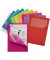 Sichtmappen Forever 50100E, A4 farbig sortiert Recyclingkarton 130g