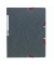 Eckspannmappe Premium-Colorspan-Serie 5571E, A4 grau Karton 400g, f&uuml;r ca. 200 Blatt  (80 g/m&sup2;)