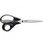 Schere Advanced Green, ergonomischer Griff, schwarz, L: 21 cm