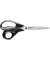 Schere Advanced Green, ergonomischer Griff, schwarz, L: 21 cm