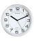 Wanduhr ATTRACTION 400094404 +Battterie metallgrau