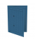 Umlaufmappe 100091657, A4 blau Karton 250g