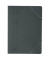Eckspannmappe chic 400010101, Din A4 anthrazit Recyclingkarton 320g, f&uuml;r ca. 150 Blatt  (80 g/m&sup2;)