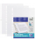 Prospekthüllen 400005473 Standard, A4 transparent genarbt, oben offen, 0,08mm