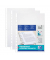 Prospekthüllen 400005473 Standard, A4 transparent genarbt, oben offen, 0,08mm
